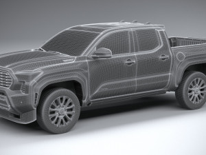 Toyota Tacoma 2024 3D Model