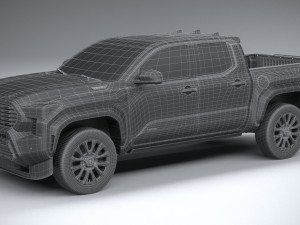 Toyota Tacoma 2024 3D Model