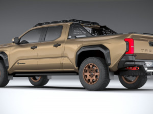 Toyota Tacoma Trailhunter 2024 Modèle 3D