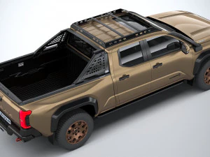 Toyota Tacoma Trailhunter 2024 3D Model