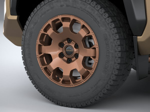 Toyota Tacoma Trailhunter 2024 Modèle 3D