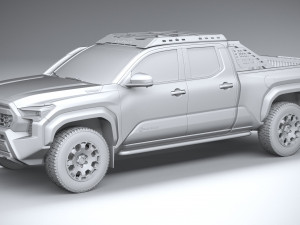 Toyota Tacoma Trailhunter 2024 Modèle 3D