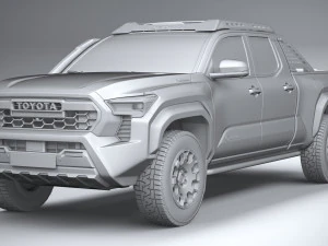 Toyota Tacoma Trailhunter 2024 3D Model