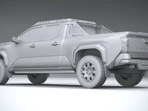 Toyota Tacoma Trailhunter 2024 3D Model