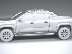 Toyota Tacoma Trailhunter 2024 Modèle 3D