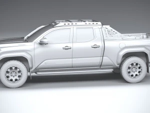 Toyota Tacoma Trailhunter 2024 3D Model