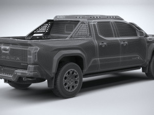 Toyota Tacoma Trailhunter 2024 Modèle 3D