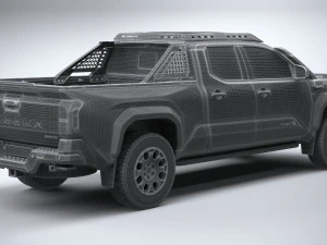 Toyota Tacoma Trailhunter 2024 3D Model