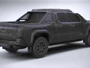 Toyota Tacoma Trailhunter 2024 Modèle 3D