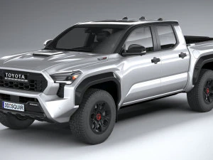 Toyota Tacoma TRD 2024 3D Model