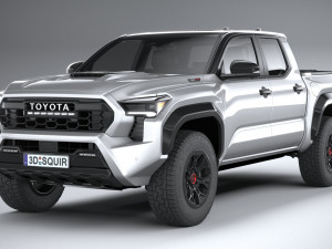 Toyota Tacoma TRD 2024 3D मॉडल