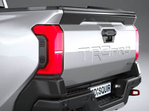 Toyota Tacoma TRD 2024 3D मॉडल