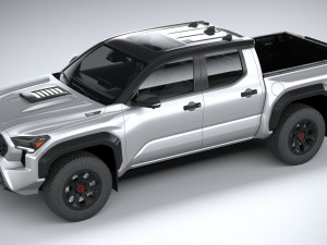 Toyota Tacoma TRD 2024 3D मॉडल