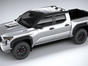 Toyota Tacoma TRD 2024 3D Model