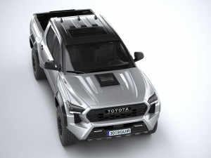 Toyota Tacoma TRD 2024 3D मॉडल