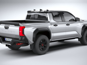 Toyota Tacoma TRD 2024 3D मॉडल