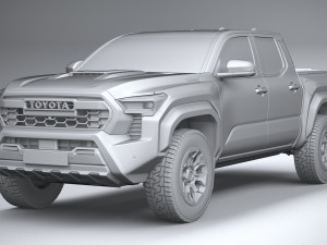 Toyota Tacoma TRD 2024 3D मॉडल