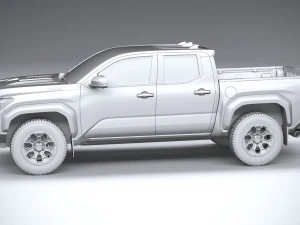 Toyota Tacoma TRD 2024 3D Model