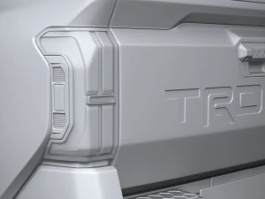 Toyota Tacoma TRD 2024 3D Model