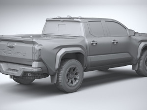 Toyota Tacoma TRD 2024 3D मॉडल