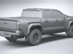 Toyota Tacoma TRD 2024 3D Model
