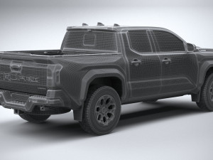 Toyota Tacoma TRD 2024 3D मॉडल