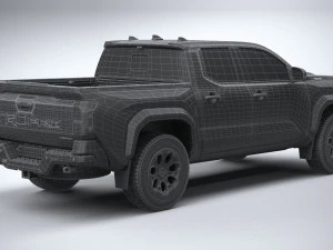 Toyota Tacoma TRD 2024 3D Model