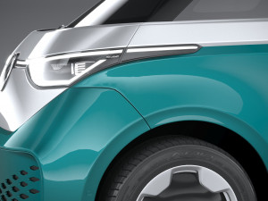 Volkswagen ID Buzz LWB 2023 3Dモデル