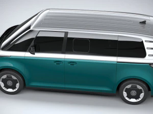 Volkswagen ID Buzz LWB 2023 3D Model