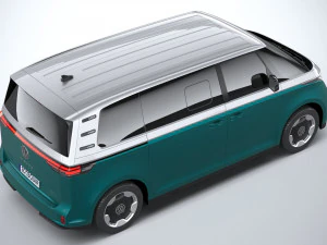 Volkswagen ID Buzz LWB 2023 3D Model