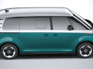 Volkswagen ID Buzz LWB 2023 3Dモデル