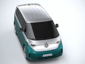 Volkswagen ID Buzz LWB 2023 3D Model