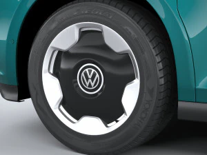 Volkswagen ID Buzz LWB 2023 3D Model
