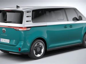 Volkswagen ID Buzz LWB 2023 3D Model