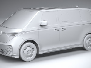 Volkswagen ID Buzz LWB 2023 3Dモデル