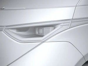 Volkswagen ID Buzz LWB 2023 3D Model