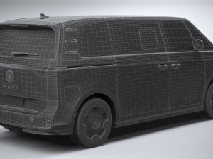 Volkswagen ID Buzz LWB 2023 3Dモデル