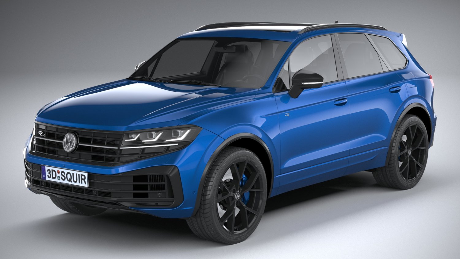 Volkswagen Touareg R eHybrid 2024 3D Model in SUV 3DExport