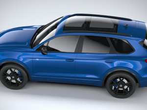 Volkswagen Touareg R eHybrid 2024 3D Model
