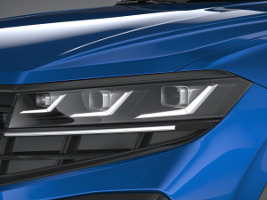 Volkswagen Touareg R eHybrid 2024 3D Model