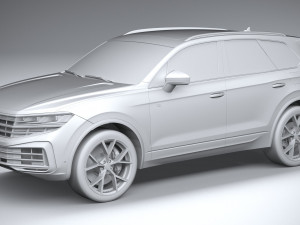 Volkswagen Touareg R eHybrid 2024 3D Model