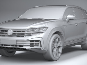 Volkswagen Touareg R eHybrid 2024 3D Model
