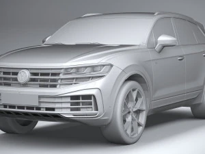 Volkswagen Touareg R eHybrid 2024 3D Model