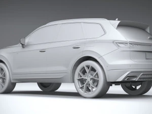 Volkswagen Touareg R eHybrid 2024 3D Model