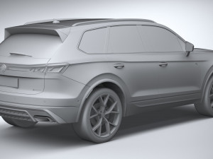Volkswagen Touareg R eHybrid 2024 3D Model