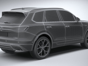 Volkswagen Touareg R eHybrid 2024 3D Model