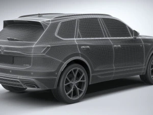 Volkswagen Touareg R eHybrid 2024 3D Model