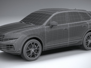 Volkswagen Touareg R eHybrid 2024 3D Model