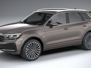 Volkswagen Touareg Regular 2024 3D Model