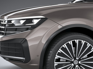 Volkswagen Touareg Regular 2024 Modelo 3D